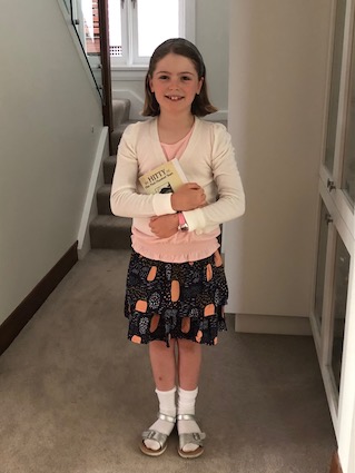 Fan dressed up as Anna from 52 Mondays small